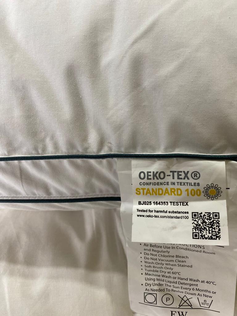 Firm Lux Goose Down Pillow