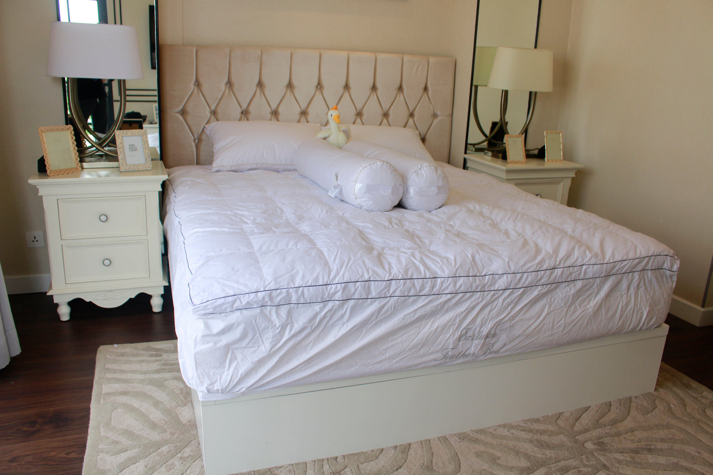 Feather Bed/Mattress Topper 100% Goose Down