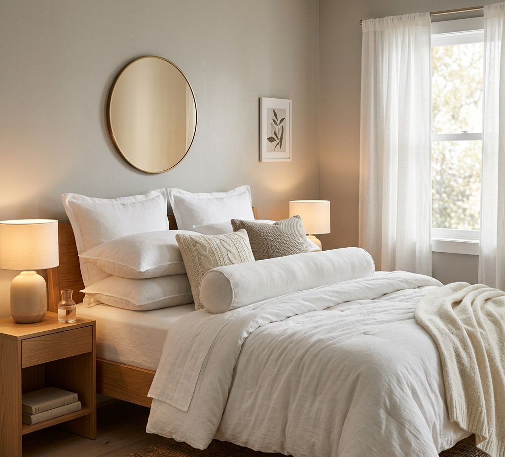 Tips Menata Bantal dan Guling Agar Kamar Terlihat Lebih Estetik
