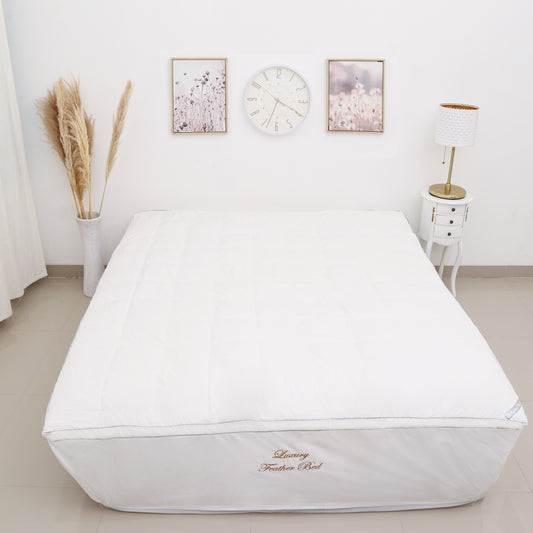Feather Bed/Mattress Topper 100% Goose Down
